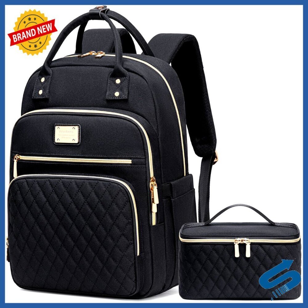 Insulated Lunchbox Backpack with Laptop Sleeve, Multiple Pockets,